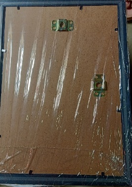 Private Label Arts Photo Frame Black A4 Size Glass For Wall Golden Unique Picture Frame For Home and Office Decoration Black A4 pack of 6