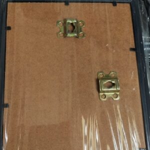 Private Label Ag Crafts Glass Black Wood Photo Frame Family