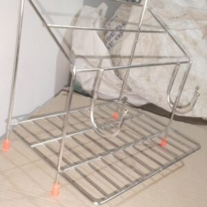 Private Label 4in1 Stainless Steel Wall Mount Kitchen Rack