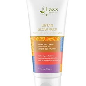 Ubtan Glow Face Pack Multani Mitti Saffron Turmeric Glow Oil Control Sulfate Paraben Free 100g