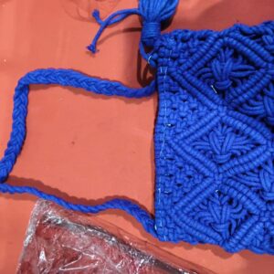 Private Label Ladies Vaniety Bag Blue Colour