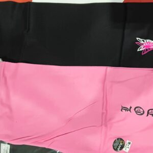 Kaff Apparels Kids Girls Cotton Pants Black And Pink Colour Pack Of Two 6 Size