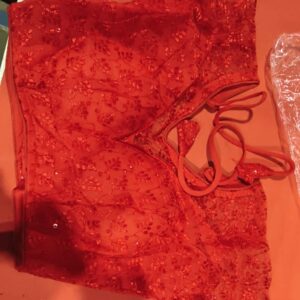 Private Label Red Designing Blouse For Women