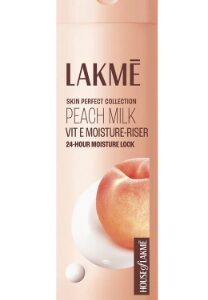 Lakme Peach Ceramide Moisturizer with Hyaluronic For Dry Skin Normal Skin Sensitive Skin 120ml