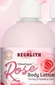Regolith Rose Body Lotion Whitening Body Lotion Smooth Glowing Skin LongLasting Moisturization All Skin Type Body Lotion 300ml pack of 1