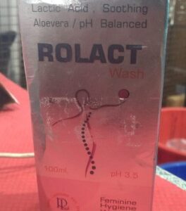 Rolact wash feminine hygiene wash 100 ml