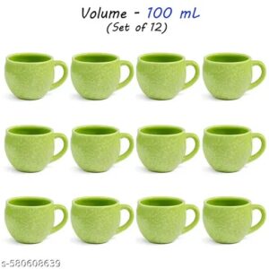 Private Label Pack of 12 New Trendy Ceramic Kuliya Tea