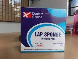Doctors Choice Lap Sponge XRay Detect With Loop 20X20Cm8Ply 5 Count