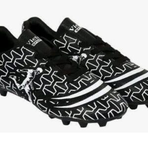 Victall Football Shoes Studs with Synthetic Leather Fully Embossed Upper Sports Footwear Comfortable Lightweight