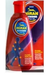 Hiran Strong Pain Oil Get Relief from Knee Back Joint Pains Liquid 80 ml