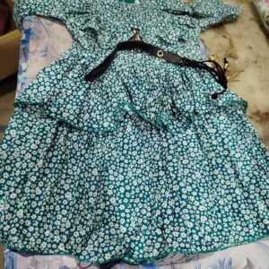 Private Label kids frock green colour 24 size