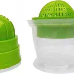 Private Label Plastic Juicer Hand Made Green