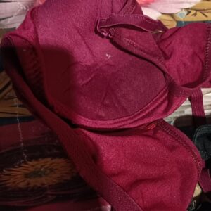 Private Label Maroon Colour Paded bra 28 size