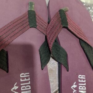 Private Label Deep Purple Colour Men Slipper