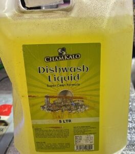Chamkalo Dishwash Liquid Super Clen Formula 5L