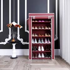 Private Label Shose Rack Red Colour