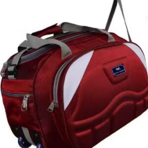 Private Label Unisex Travel Luggage Bag 52 Cm Expandable Flat Folding Travel Duffel Bag