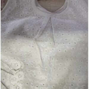 Private Label GIRLS KIDS DRESS WHITE FREE SIZE