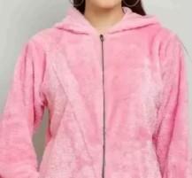 Private Label Women hoodie casual Pink M