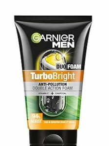 Garnier Men Face Wash Brightening AntiPollution TurboBright Double Action 100 g