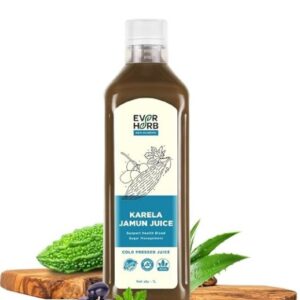 Karela Jamun Juice for Diabetes 1L Helps control Blood Sugar Level Weight Management Ayurvedic 100 Natura Sugar Free Suitable for diabetes prediabetes