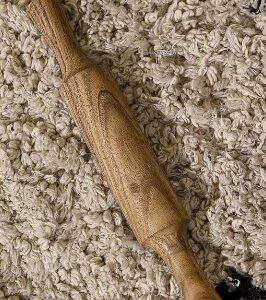 Private Label Aio Crafts Handcrafted Sheesham Wooden 12 Inch Belan Rolling