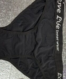 Private Label Women Ragular Fit Panty Size 32 Black