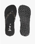 Feet Up Womens Black Slipper 8 Size