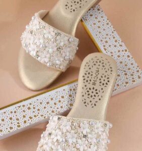 Mochi Women Embellished Open Toe Block Sandals size 39