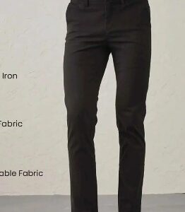 Minus Lifestyle The Slim Fit Daylong Chino Black Beast Jeans Siz 39