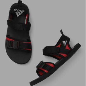 ADIDAS Kids Colourblocked TERYN 1 0 Sports Sandals size 10 uk colour black red