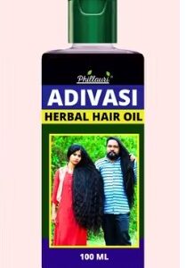 Adivasi Herbal Hair Oil For Fast Hair Growth 100 ml womens and mens