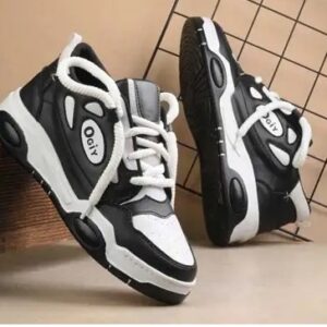 OGIY Sneakers For Men black and white size UK 8