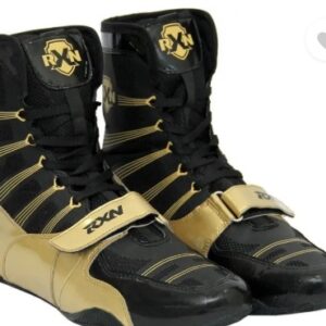 RXN Boxing And Wrestling Shoes For Men Colour gold And Black Size 6