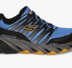 Skechers Mens Glide Step Trail Walking Shoes in multicolour 8 UK