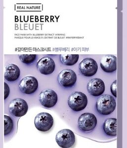 The Face Shop Real Nature Firming Blueberry Face Mask 20ml