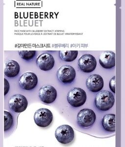 The Face Shop Real Nature Firming Blueberry Face Mask 20g