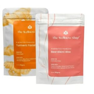 Private Label The Wellness Shop Facial and Bikini Wax Powder Combo