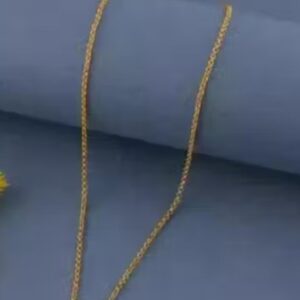 Private Label gold Plated 18inch short chain