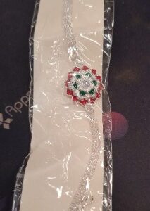 Private Label Silver Rakhi