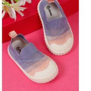 ONYC Unisex Kids Woven Design Slip On Sneakers 22 NUMBR SIZE MULTI COLOUR