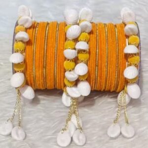 Private Label Bangles Set Kodi Yellow Size 22 34 pcs