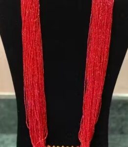 Private Label Nepali Red Tilhari Pote Mala