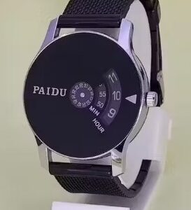 Private Lable analog watch for men Color Black