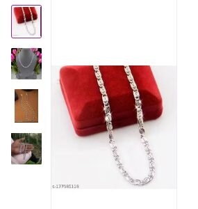 Private Label Silver Ball chain sterling silver platedChains stylis Mens Silver Chain Snake Chain Pendant Locketsilver Necklace Chains For Boys Mens Girls Women