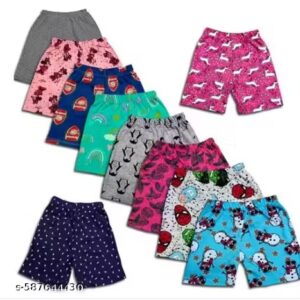 Private Label Kids Boys Girls Regular Use Printed Trousers Capri Size 3 Years