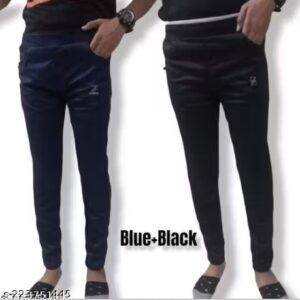 Private Label Mens Track Pant Night Pant Color Black And Grey Size XXL