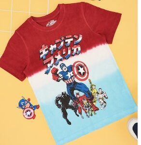 Pantaloons Junior Multi coloured Printed Casual Half Sleeves Round Neck Boys Regular Fit T Shirt For 6 TO 7 Yrs