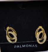 PALMONAS Gilded Leaves Anklet Stainless Steel Anklet FOR WOMEN