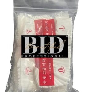 BID French False Nail Tips French Nail Art Tips 500pcs White French Acrylic Style Artificial False Nails Tips